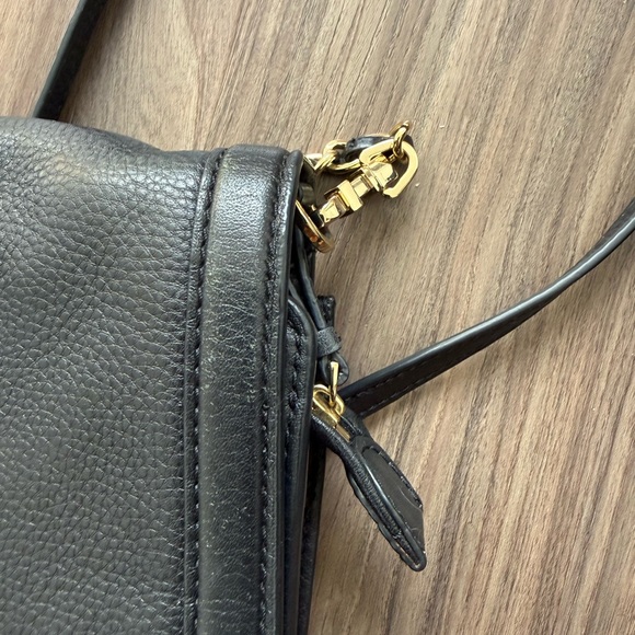 Tory Burch Black Leather Chain Strap Crossbody - Picture 11 of 14